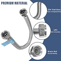 Plus Hot Water Heater Hose with