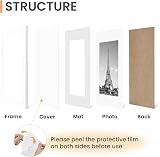 upsimples A2 Picture Frame 3 Pack White 42 x 59.4 cm with Matless Option view 5