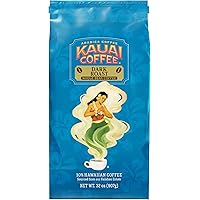 Kauai Whole Bean Coffee, Koloa Estate Dark Roast – 100% Premium Arabica Whole Bean Coffee from Hawaii’s Largest Grower…