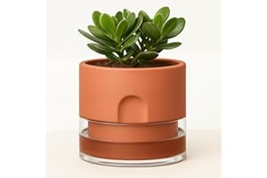 GUGUGO Self Watering Terracotta Pots