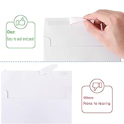 Blank Cards and Envelopes 4x6, 30 Pack White