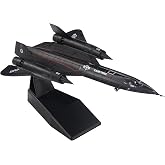 Eairsoky 1:144 Scale SR-71 Blackbird Model Metal Strategic Reconnaissance Die-cast Aircraft Models for Collection or Gift
