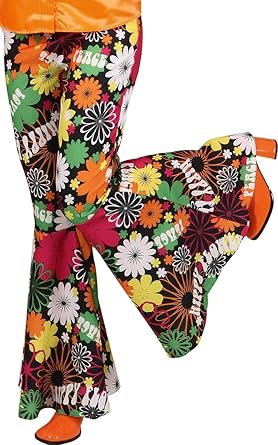 hippy flared trousers