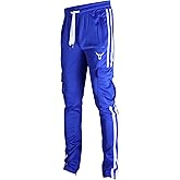 SCREENSHOT-Track Pants Basic Mens Premium Slim Fit Athletic Fitness Fashion Urban Lifestyle Streetwear Bottoms
