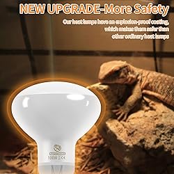 REPTI HOME New Upgrade Reptile Heat Lamp Bulb