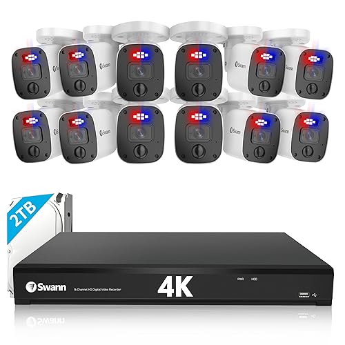 16 Channel Swann 4k Security System Swann 4K Ultra HD Security