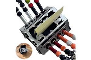 Unleash Your Business Potential with our Mini V8 Engine Kits - The Ultimate Business Card Organizer and Silver Pen Holder (Si