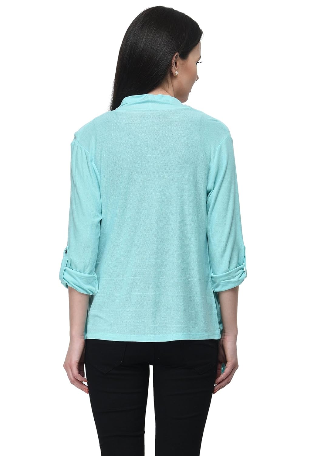 frenchtrendz women viscose crepe shrug