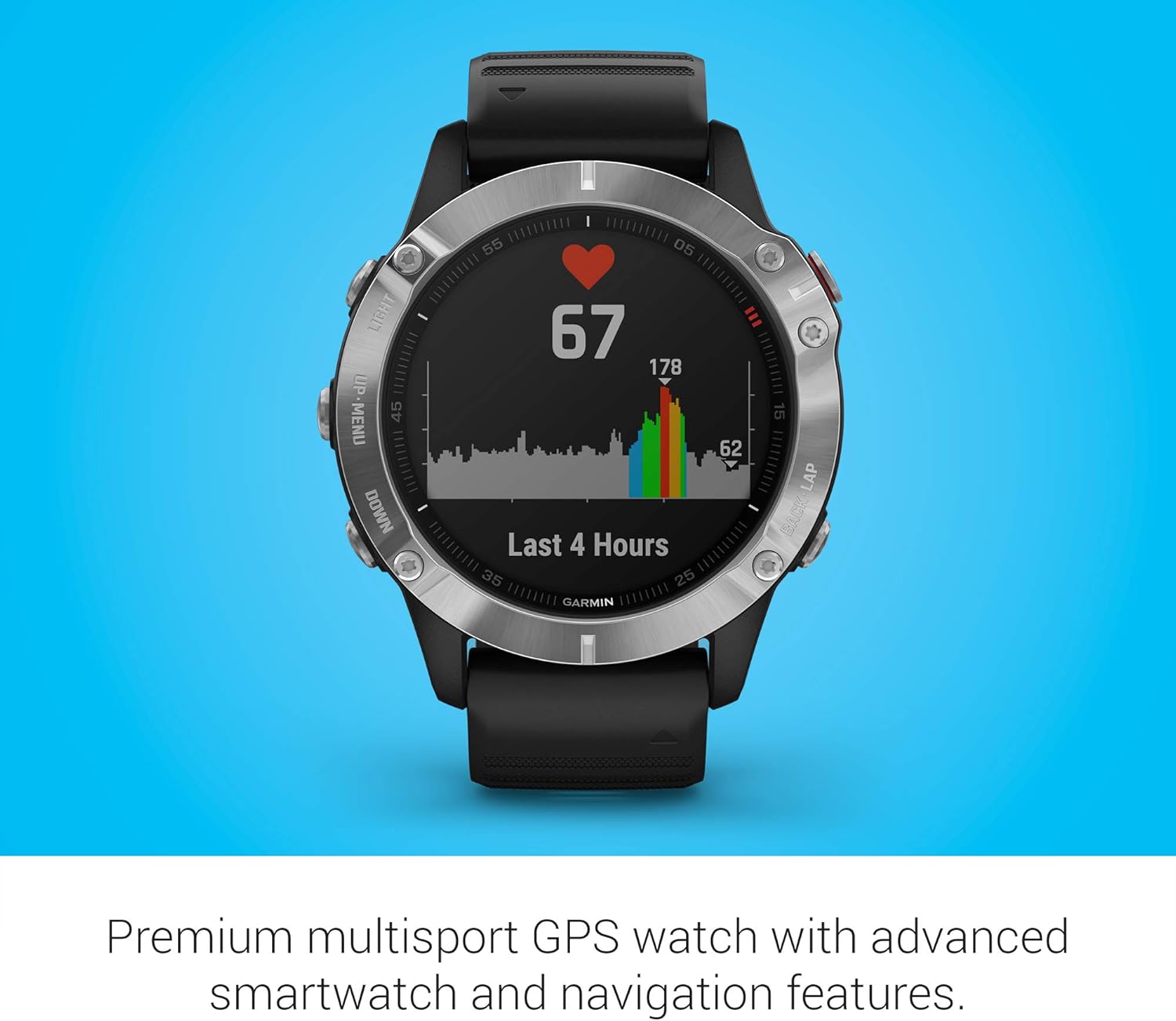 Garmin fēnix 6, Ultimate Multisport GPS Watch, Heat and Altitude