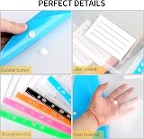TOOELMON A4 Punched Pockets 12 Pack Plastic Wallets with Spine view 6