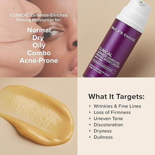 ceramide enriched firming moisturizer