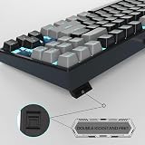 MageGee 75% Mechanical Keyboard 87 Keys Red Switch Blue LED TKL Wired view 4