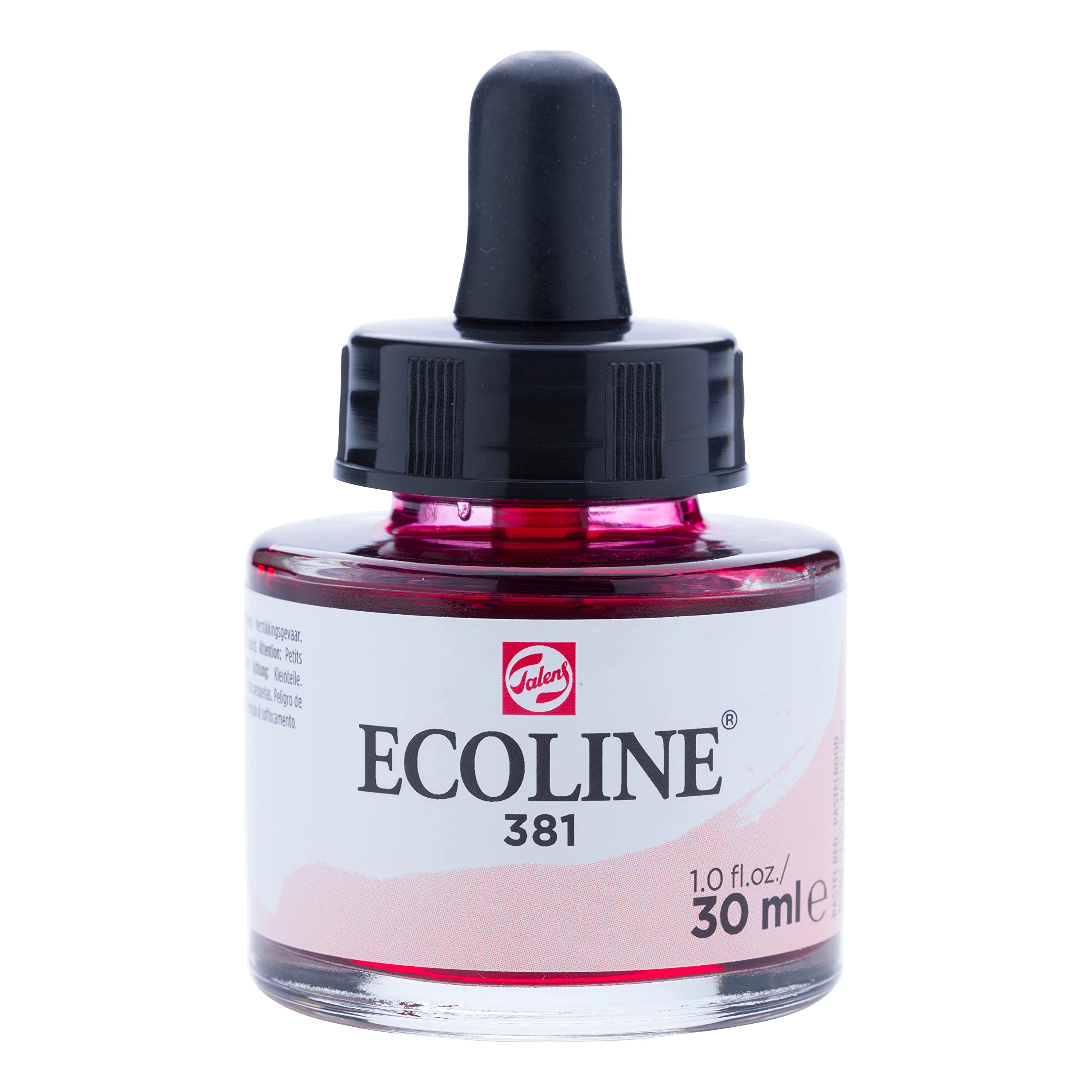 Ecoline Liquid Watercolour Bottle 30 ml Pastel red 381 (11253811)