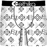 Ethika Men’s Mid Boxer Brief, 4-Way Stretch Performance Underwear - Golden Dayz