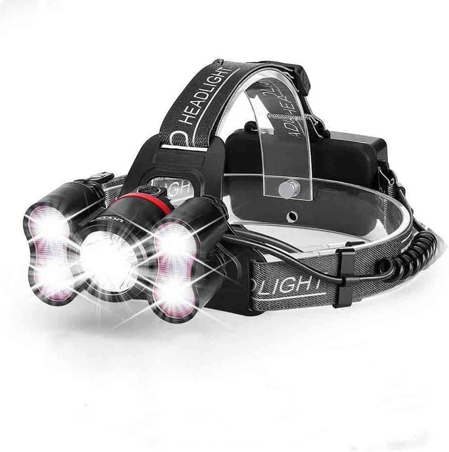 LED Stirnlampe Mit Sensor - USB Wiederaufladbar & Wasserdicht Für Outdoor