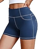 VOOVEEYA 5"/8" High Waisted Yoga Biker Shorts with