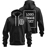 Custom Hoodies for Men Women,Customized Hoodie Personalized Sweatshirts Unisex With Logo Text Photo Gifts