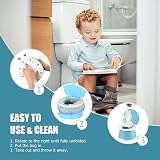 VISATOR Portable Foldable Potty 2-in-1 Travel Potty for Toddlers view 3