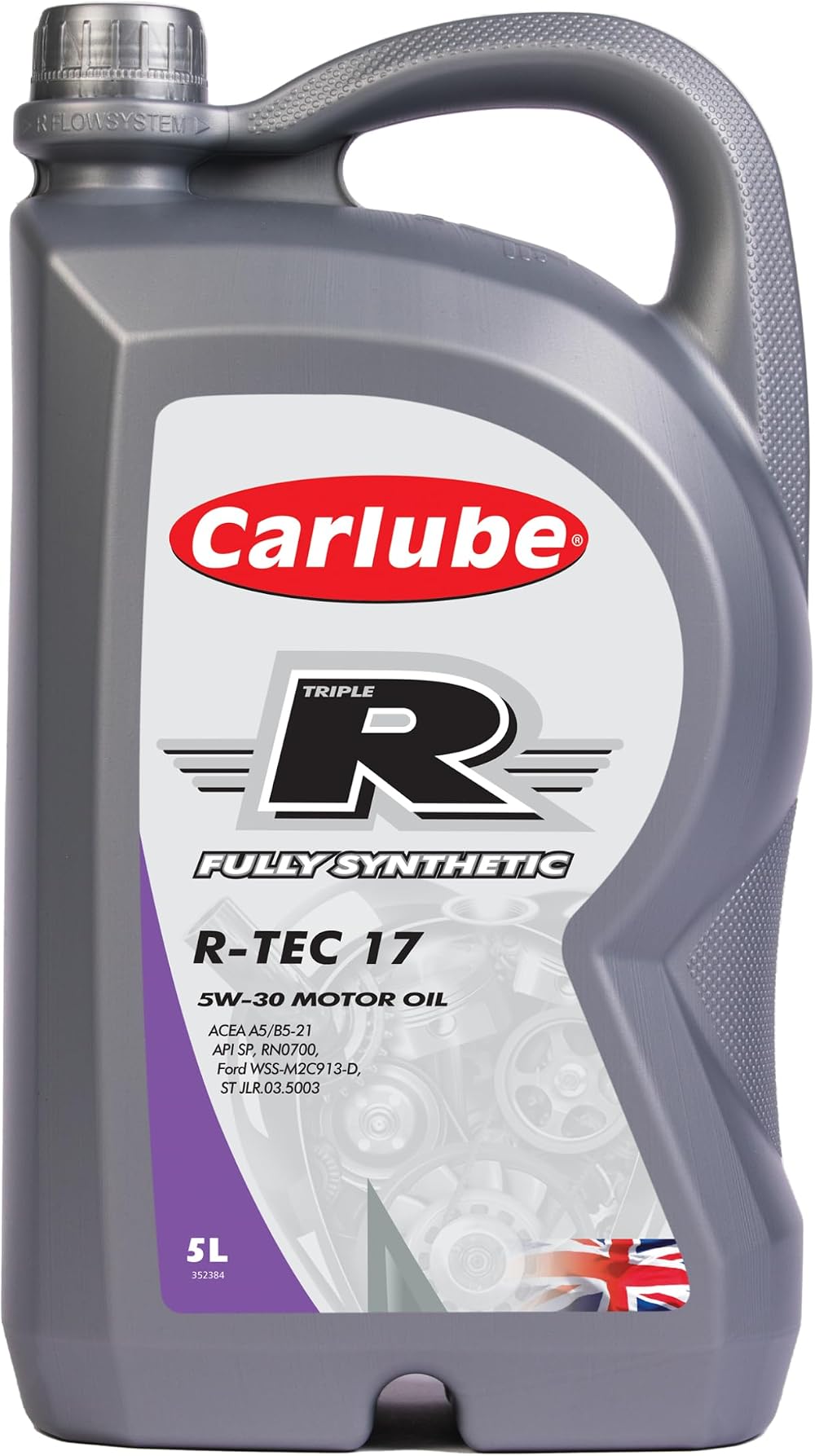 Carlube Triple R 5W-30 ACEA A5/B5 Fully Synthetic Engine Oil 5L