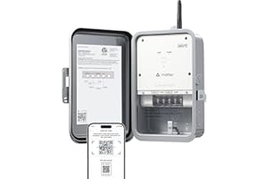 DEWENWILS Matter Smart Pool Pump Timer, 240V 3HP 40A, Metal Enclosure, Heavy Duty Timer Switch for Pool, Water Heater, Works 