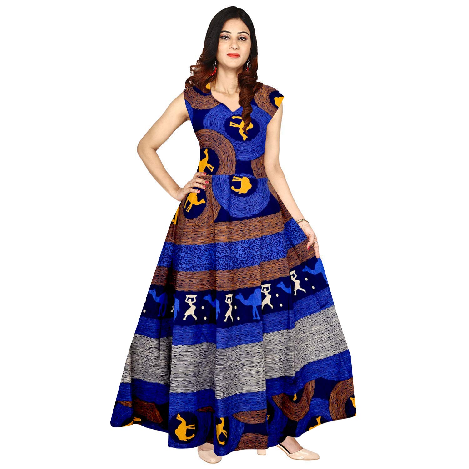 trendy cotton long maxi dresses