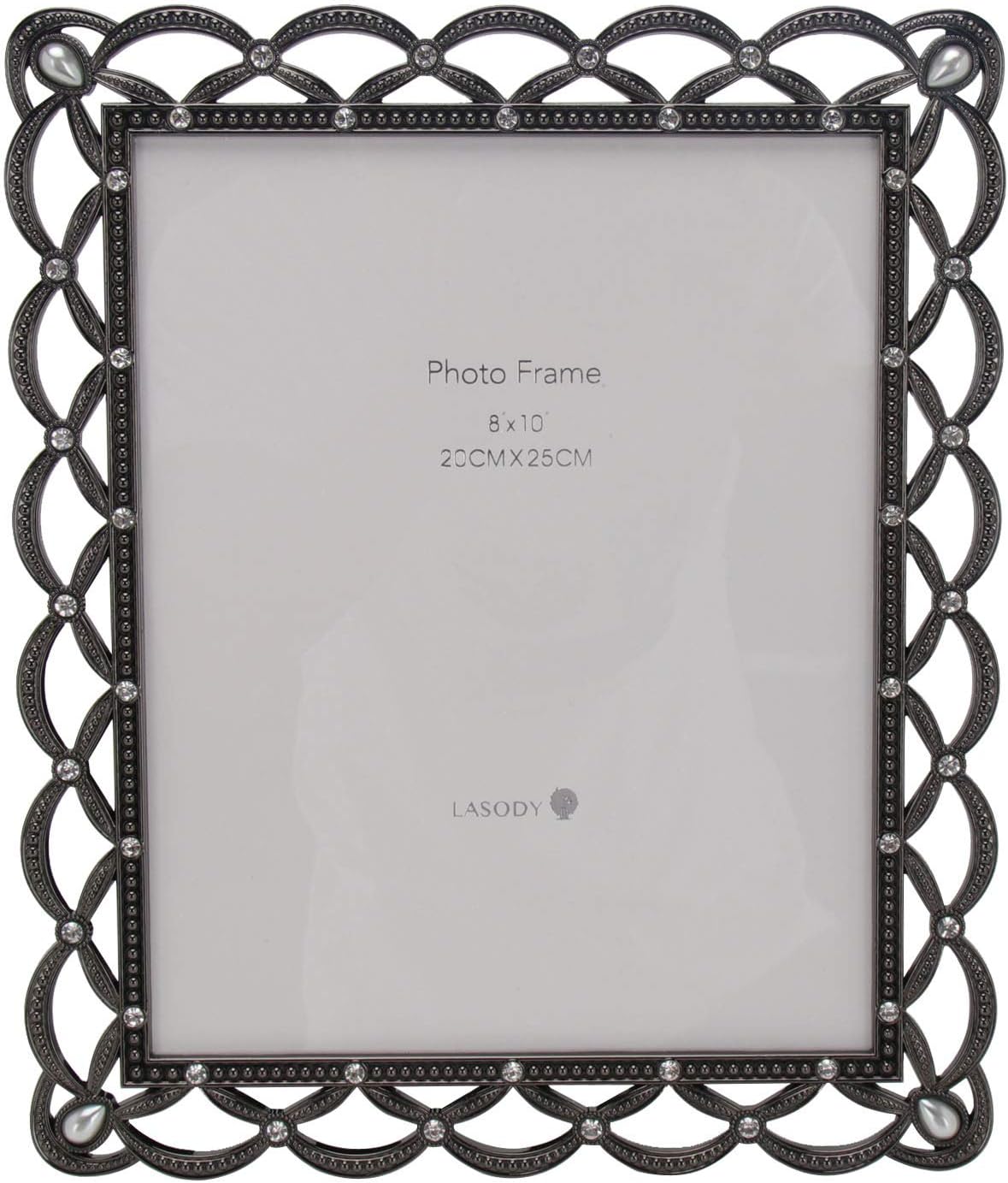 LASODY 8X10 Picture Frame -Photo Frames for Wall Tabletop Display,Ready to Hang Home Decoration