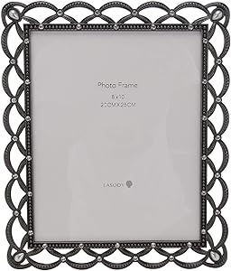 LASODY 8X10 Picture Frame -Photo Frames for Wall Tabletop Display,Ready to Hang Home Decoration