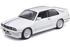 Burago May Cheong Group BBURAGO 1:24 BMW M3 1988 Child's Vehicle 21100W White