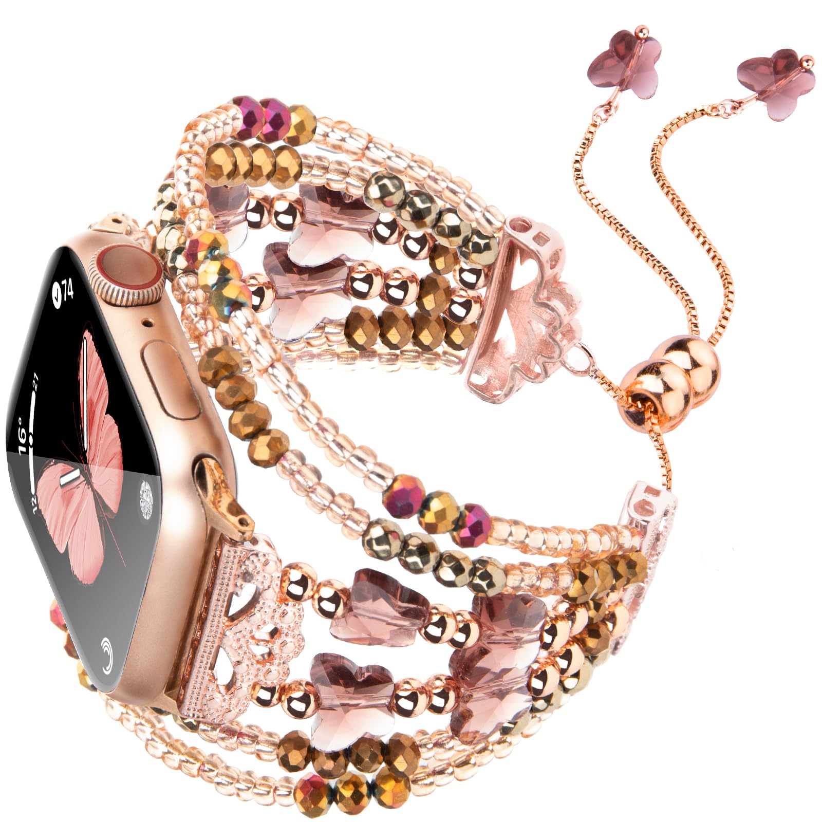 TOMAZON Multilayer Wrap Beaded Boho Bracelet