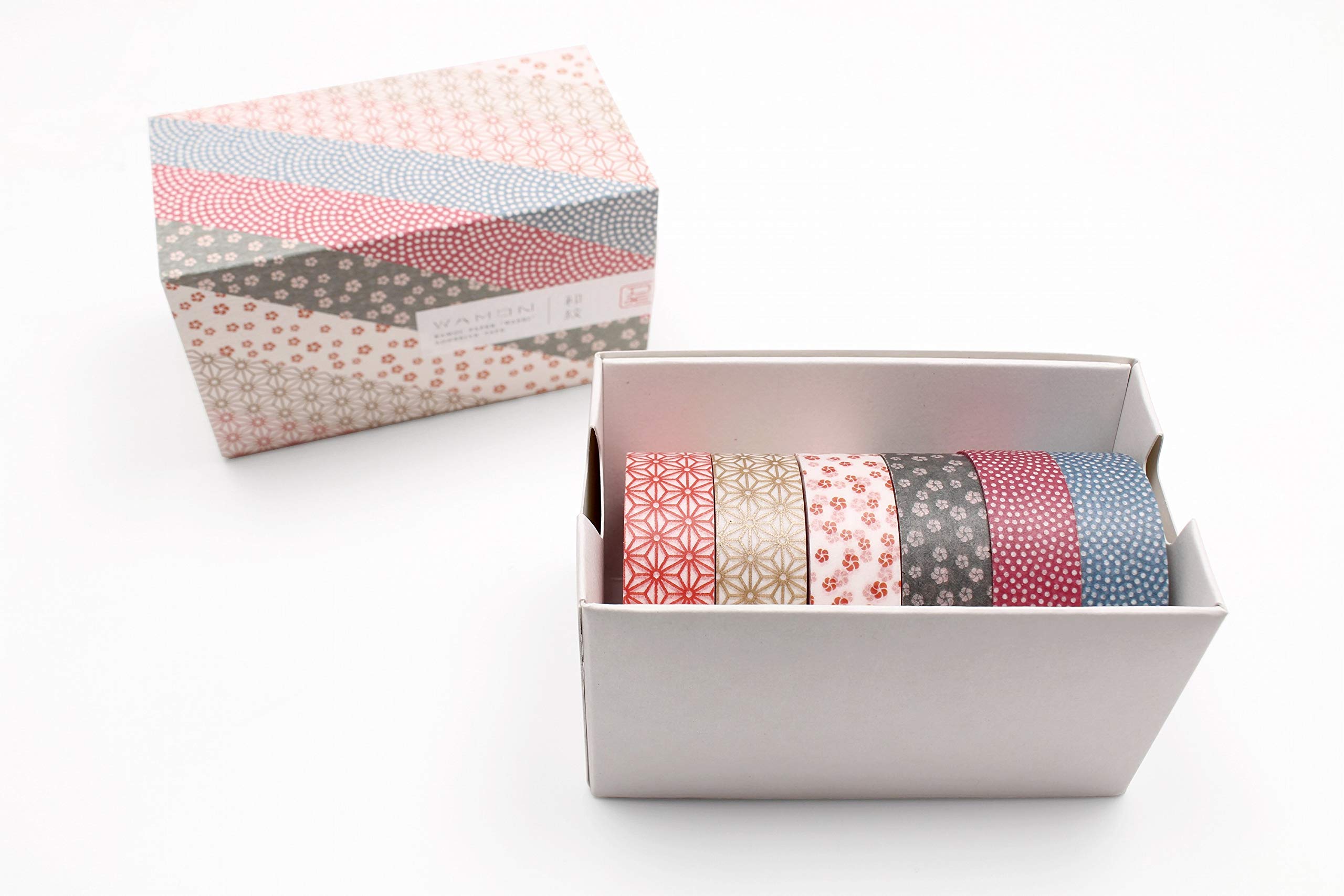 MT WAMON 5 washi Masking Tape - 6 Pack