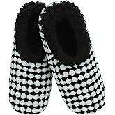 Snoozies Slipper Socks for Women Indoor, Cozy Sherpa-Lined Womens Slippers Non-Skid, Ladies Gifts