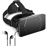 Badalink 3D VR Headset Glasses Virtual Reality Box Adjustable Lens Strap for 3.5-6.0 Inch Smartphone iPhone 7/6S/6 Plus/5/5S/SE Galaxy Note S6/S7 Edge 3D Movies Games