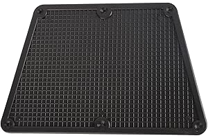 CRYFOKT Transom Outboard Plate, Heavy Duty Removable Easy to Install Inflatable Boat Transom Pad for Canoe