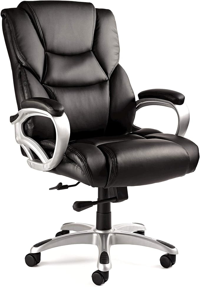 Samsonite Funature San Mateo 2.0 Office Chair, Black, Black
