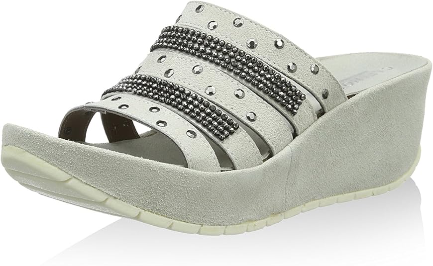 Amazon.com | CAFÃ¨NOIR Womenâs Hd610 Mules Off-White Size: 5 | Mules & Clogs