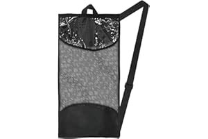 Luwint Mesh Gear Bag for Snorkel, Dive Swim Mask Snorkel Bag Backpack for Snorkeling, Scuba, Diving, Swimming, Beach, Sports Equipment