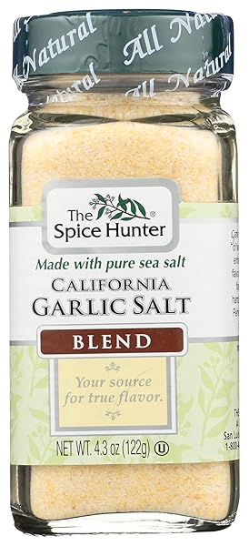THE SPICE HUNTER KHFM00849786 GARLIC SALT 4.3 OZ