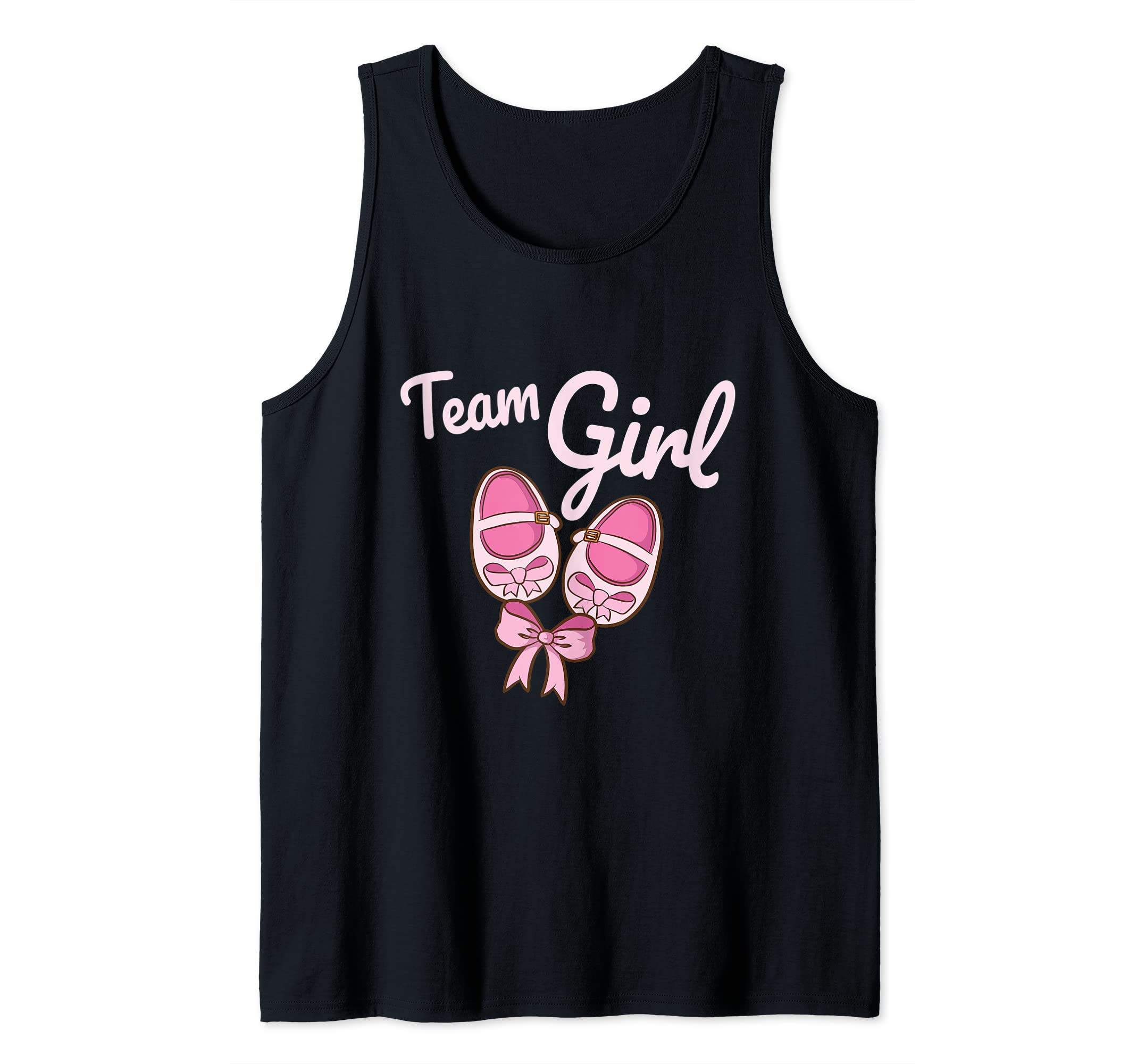 Team Girl - Gender Reveal - Baby Shower Tank Top