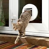 SureFlap Microchip Cat Flap RFID Collar Tags One-Button Install White view 2