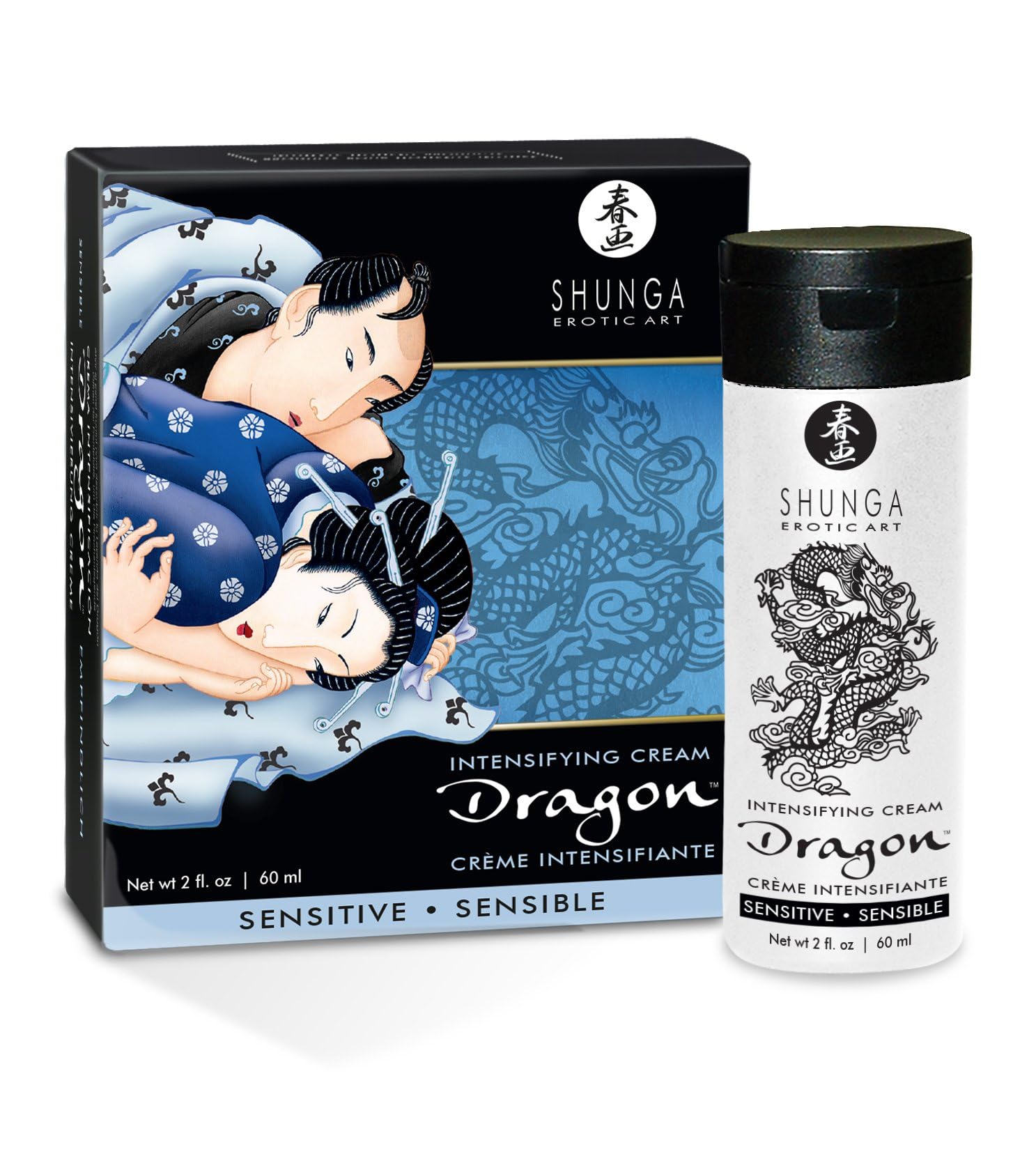 Shunga Dragon Sensitive Intensifying Cream for Couples
