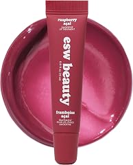 ESW Beauty Raspberry Acai Smoothie Lip Gloss & Hydrating Treatment for Lips | Rich Berry Tint & Glossy Finish with Shea Butte