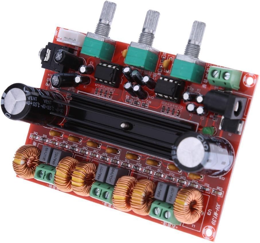 DollaTek TPA3116D2 2x50W+100W 2.1 Channel Digital Subwoofer Power Amplifier Board DC12V-24V