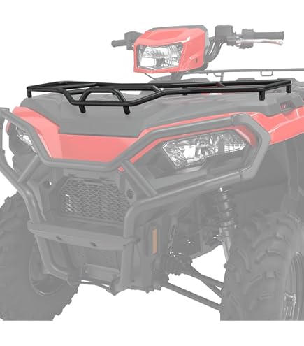 Amazon.com: Polaris ATV Front Rack with Plugs Assembly, Gloss