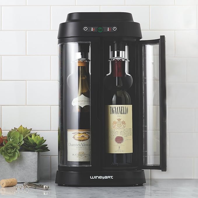 EuroCave Wine Art Preservation System Dual Zone Wine Preserver and