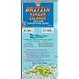 British Virgin Islands Dive Guide BVI Waterproof Map