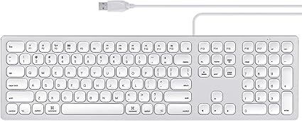 Amazon Co Jp ぺリックス Periboard 325 有線 バックライト付 キーボード Mac Os X対応 パンタグラフキー ハブ2個 アルミデザイン スタンダードサイズ 英語配列 正規保証品 ホーム キッチン