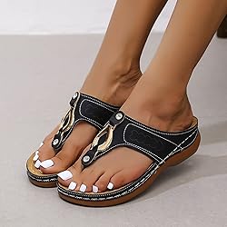 Black Sandals Women Wedge, Womens Sandals Platform