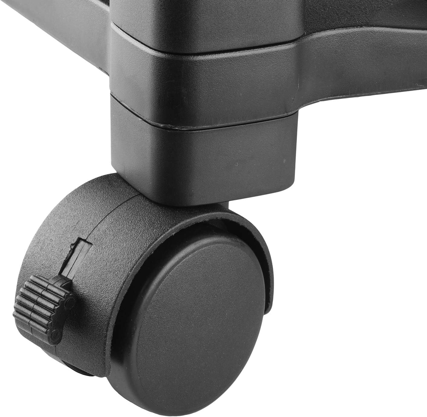 Circuit City PS3T 3 Shelf Wheeled Rolling Printer Cart Machine Stand with Built-in Storage and Cable Management - Holds Up to 75 Pounds (Black) : Office Products
