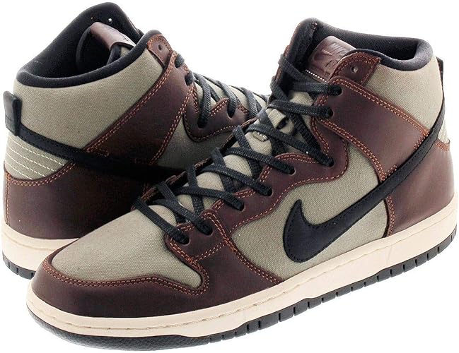 nike dunk high brown