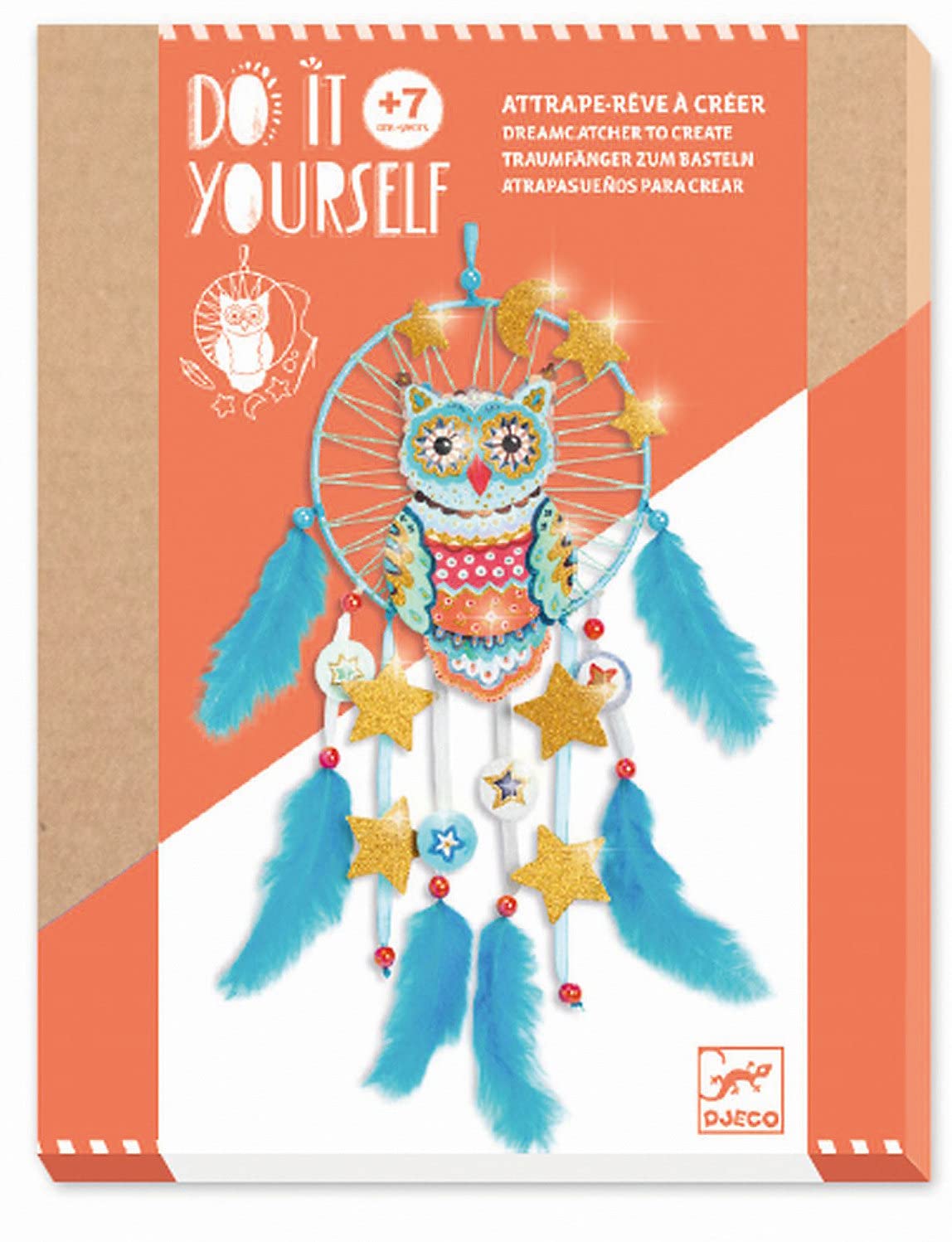 DJECO Lechuza Dream Catcher (37961), Multi-Colour (1)